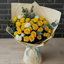 Букет цветов из:  Розы в Каменногорске