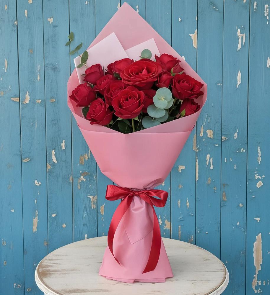 Букет цветов из: Розы в Каменногорске