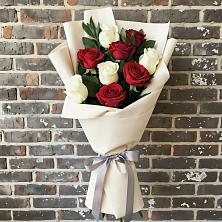 Букет цветов из:  Розы в Каменногорске