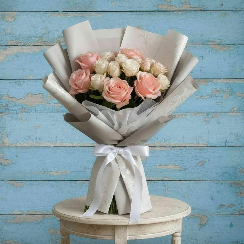 Букет цветов из: Розы в Каменногорске