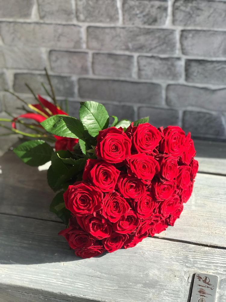 Букет Красные розы Фридом в Каменногорске