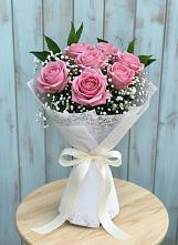 Букет цветов из:  Розы в Каменногорске
