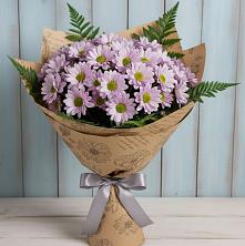 Букет цветов из:  Хризантемы в Каменногорске