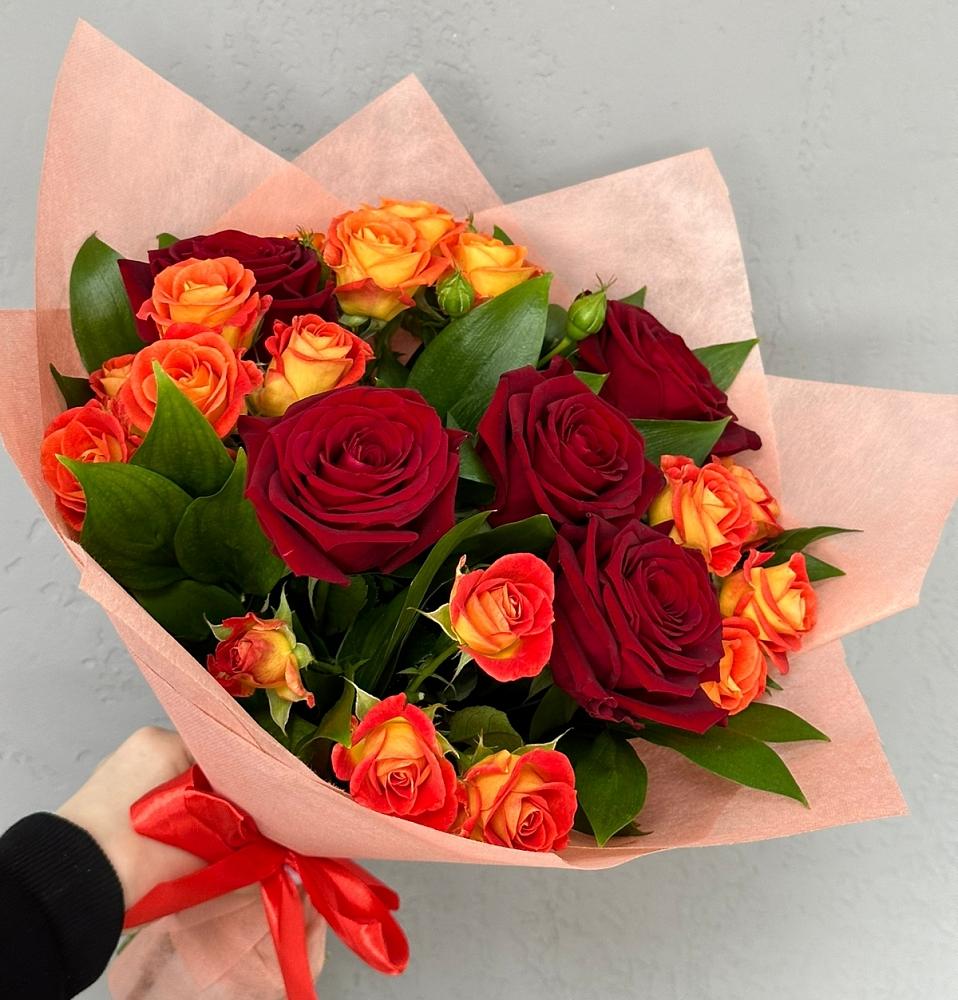 Букет Любовь и восторг в Каменногорске