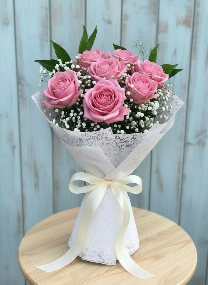 Букет цветов из: Розы в Каменногорске
