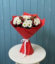 Букет цветов из:  Хризантемы в Каменногорске