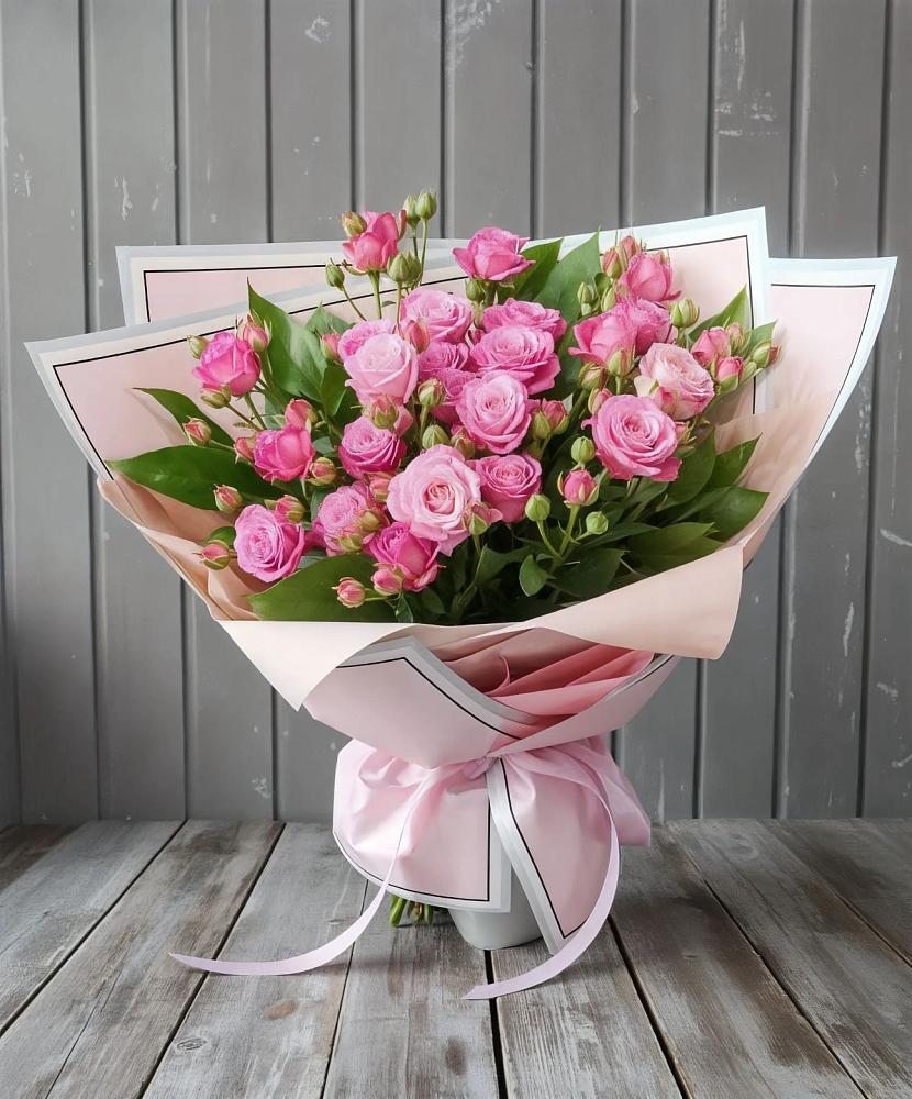 Букет Розовый кустик в Каменногорске