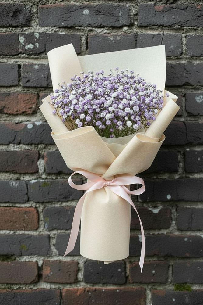 Букет цветов из: Гипсофила в Каменногорске