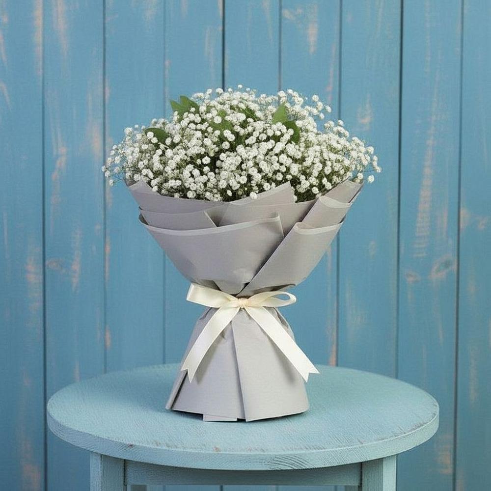 Букет цветов из: Гипсофила в Каменногорске