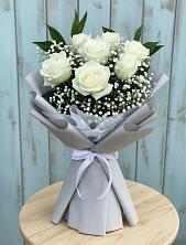 Букет цветов из:  Розы в Каменногорске