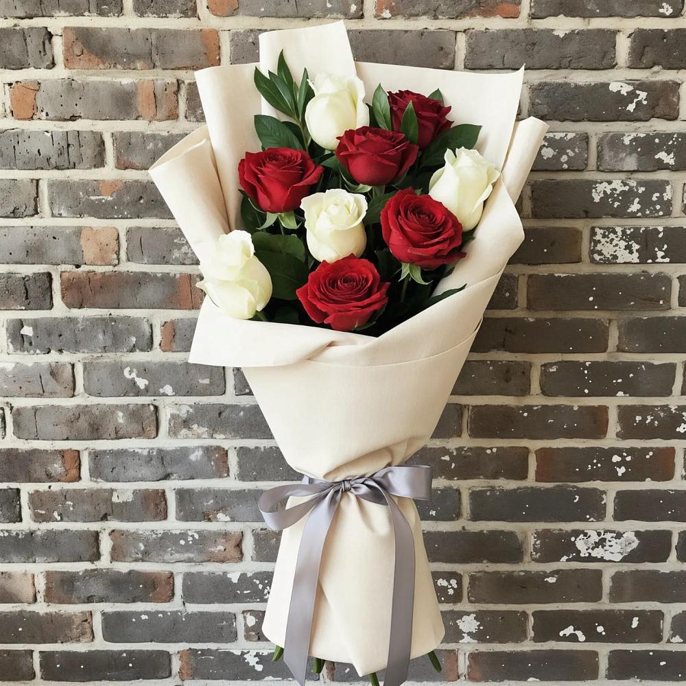 Букет цветов из: Розы в Каменногорске