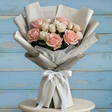 Букет цветов из:  Розы в Каменногорске