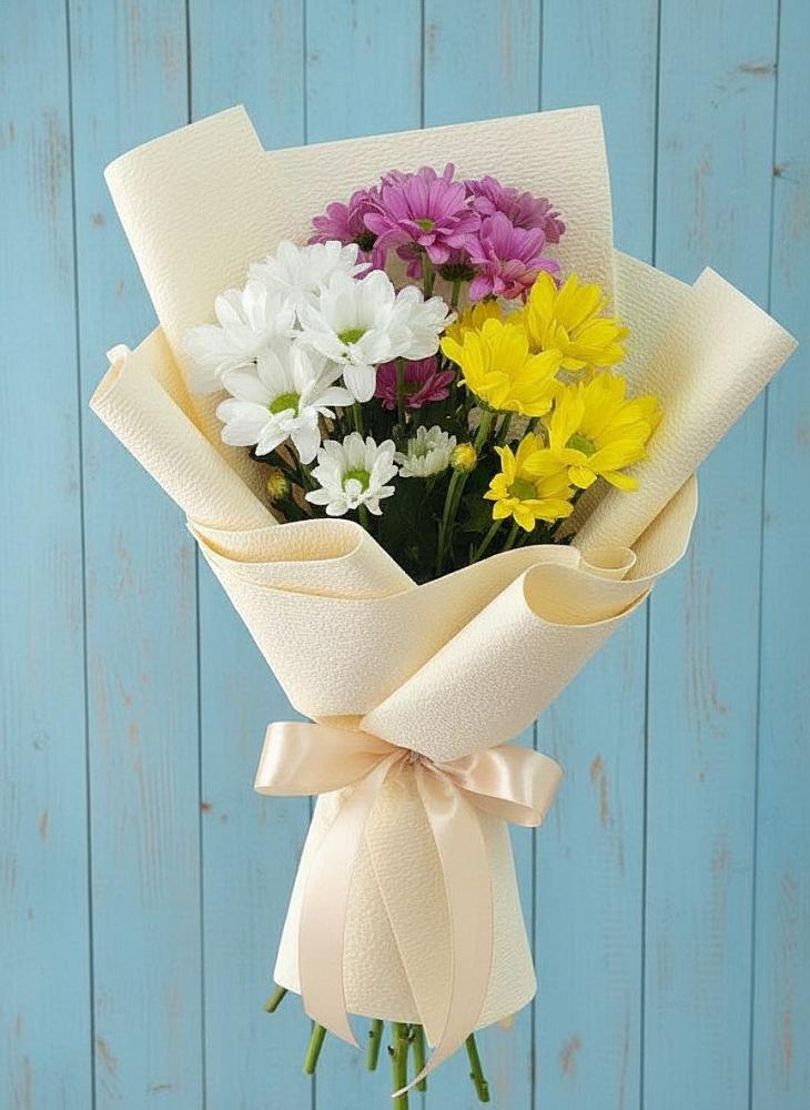 Букет цветов из: Хризантемы в Каменногорске