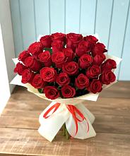 Букет 29 Красных роз в Каменногорске