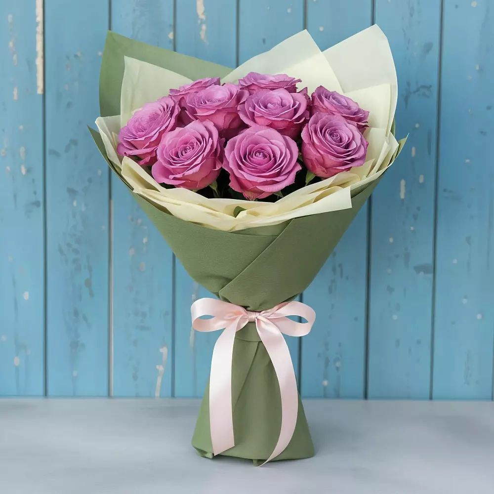 Букет Розы Фёрст Леди в Каменногорске