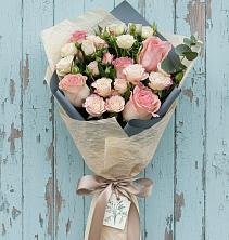 Букет цветов из:  Розы в Каменногорске