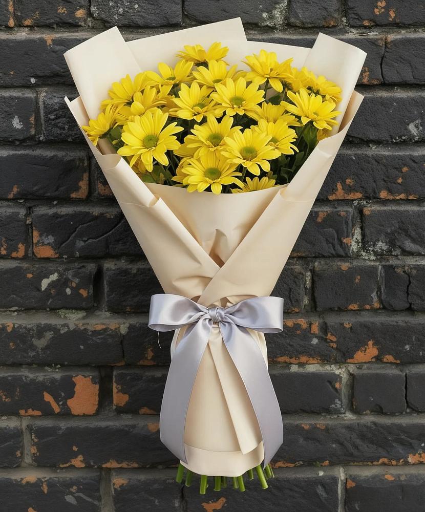 Букет цветов из: Хризантемы в Каменногорске