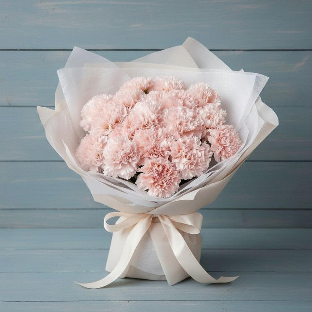 Букет цветов из: Гвоздики в Каменногорске